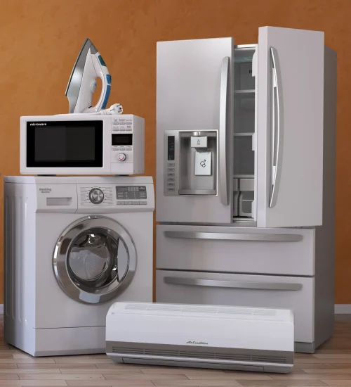 set-of-household-kitchen-technics-on-yellow-backgr-2025-03-09-10-06-47-utc